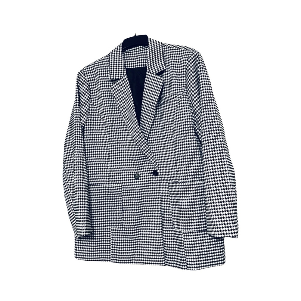 🌷Houndstooth Blazer